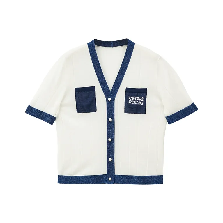 CHAU·RISING Short-Sleeved Cardigan Women's-0