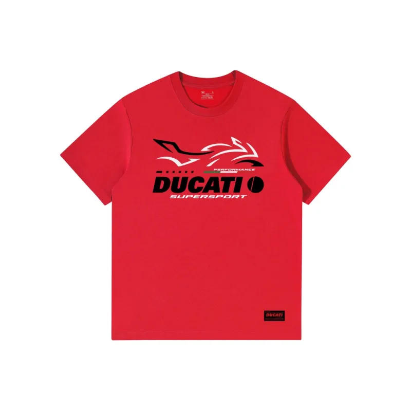 Topaz x DUKADI,LIANMINGKUAN T Shirt Unisex Red-0