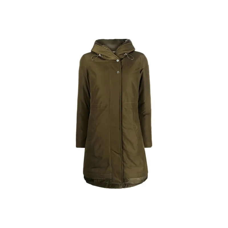 WOOLRICH Weoka Logo-Patch Down-Padded Parka-0