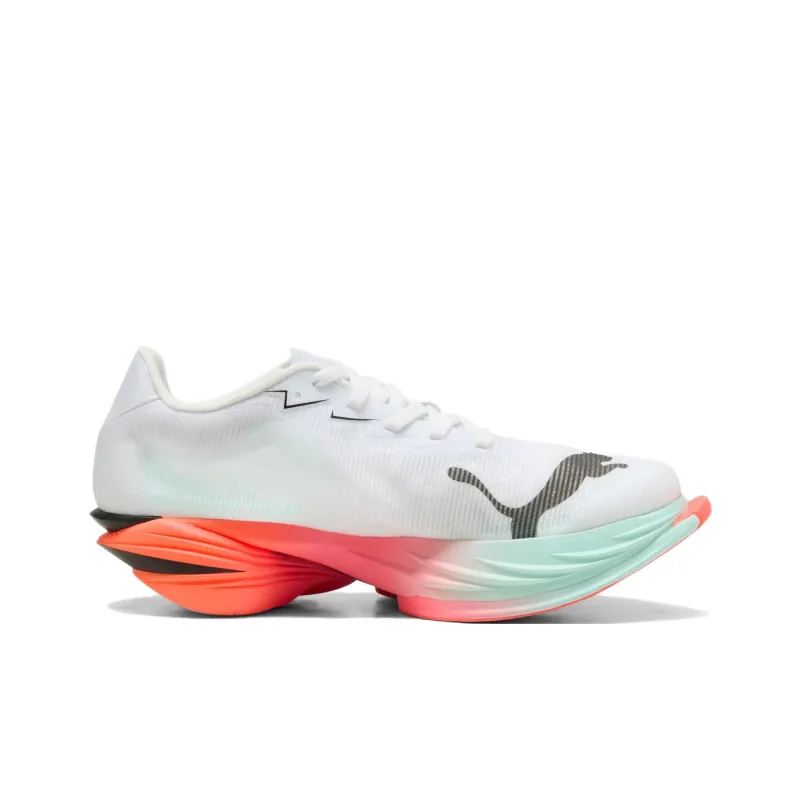 PUMA Fast R Nitro Elite 3 White Glowing Red Mint Women's-1