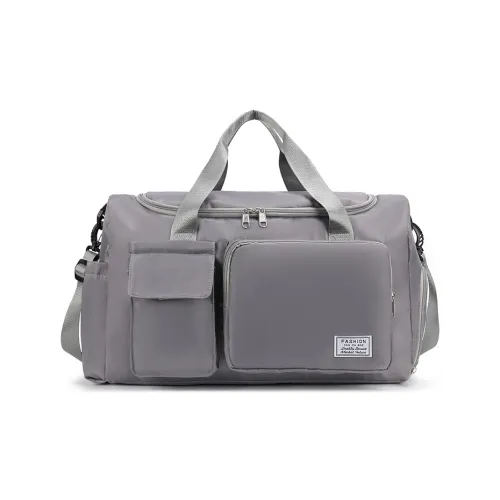 Yalu Nylon One Shoulder Travel Bag Unisex Black/Gray/Purple/Cyan/Sky Blue