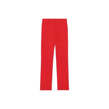 Burberry Suit Trouser Women's Bright Red