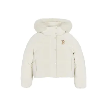 MLB Boston Red Sox Down Jacket Women's Dark Cream