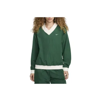 Nike Sportswear Essential Women's Loose Uv Woven Long Sleeve V Neck Top