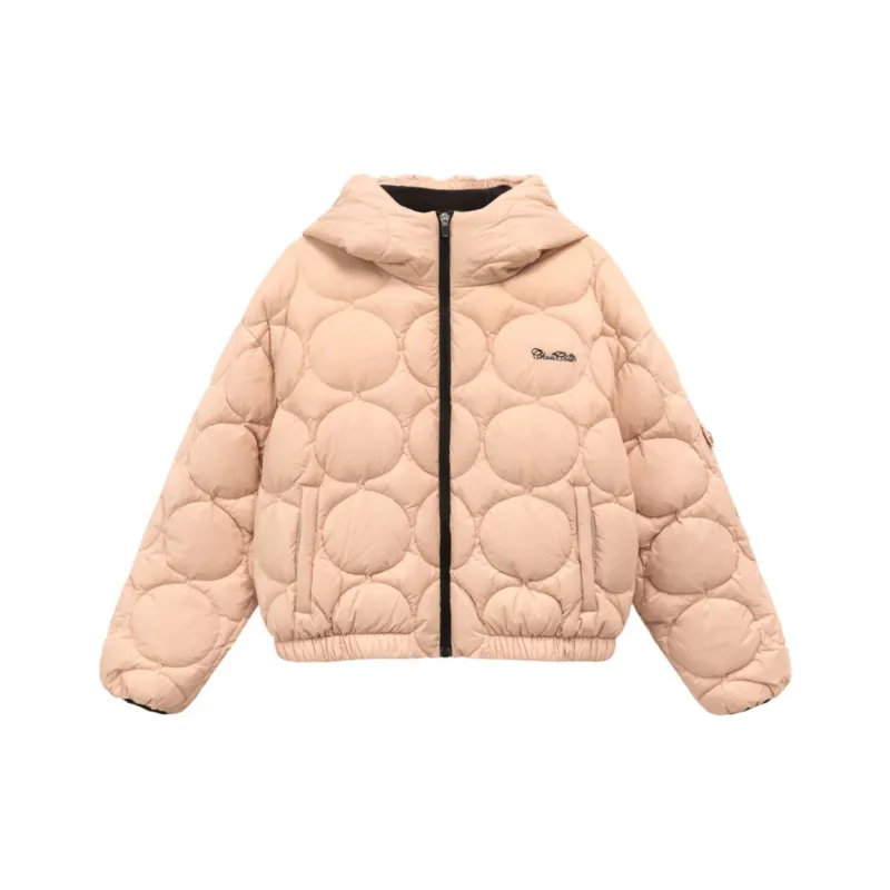 CHUU Down Jacket Women's Gray Pea Green-2