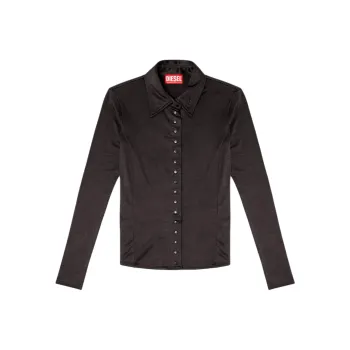 DIESEL C Elaia Satin Shirt