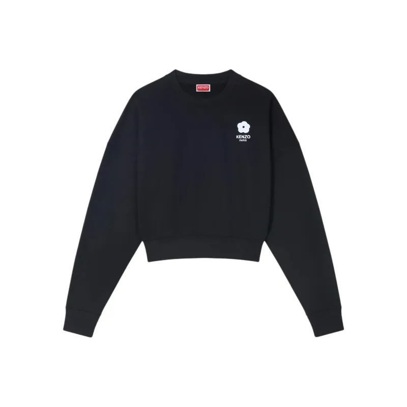 KENZO Crewneck Cropped Sweatshirt-0