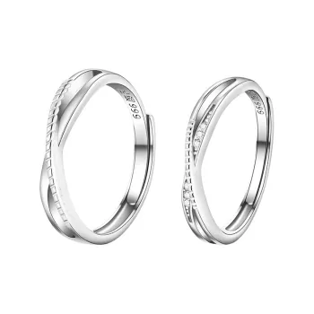SOFTDORA S999 Fine Silver Rings Unisex