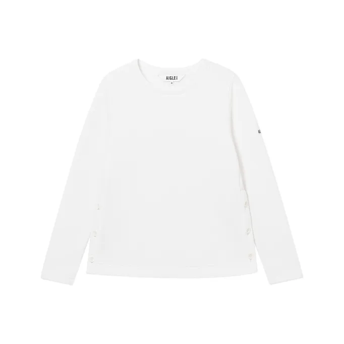 AIGLE Sweatshirt Women's Pink White-0