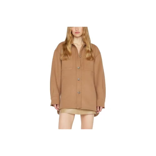 FRAME Jackets Women's Khaki