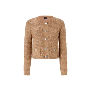 PINKO Cropped Cardigan