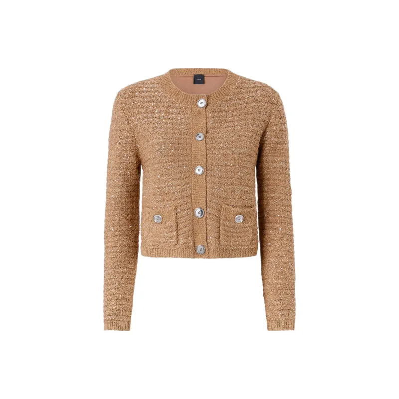 PINKO Cropped Cardigan-0