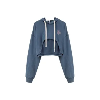 NO ONE ELSE Sweatshirts Women's Navy Blue
