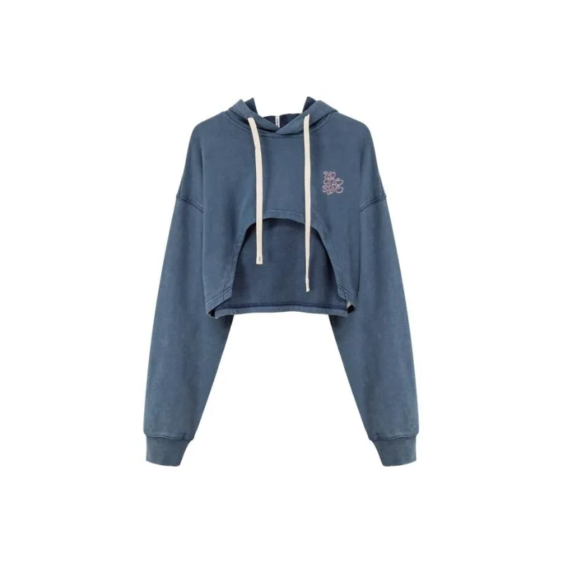 NO ONE ELSE Sweatshirts Women's Navy Blue-0