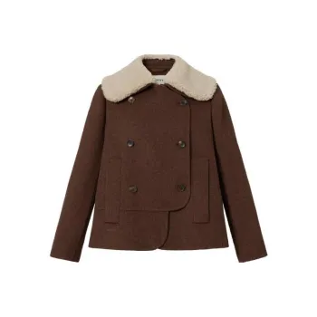 CARVEN FW23 Jackets Coats Women's Brown