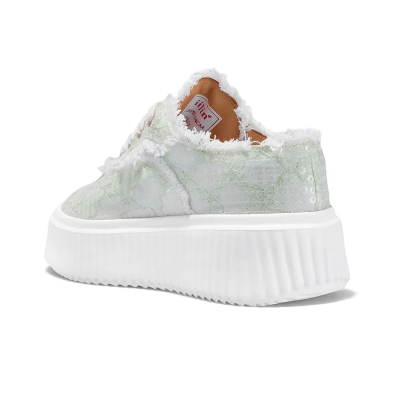 IiJin Sequins Closed Toe Slippers Women's-12