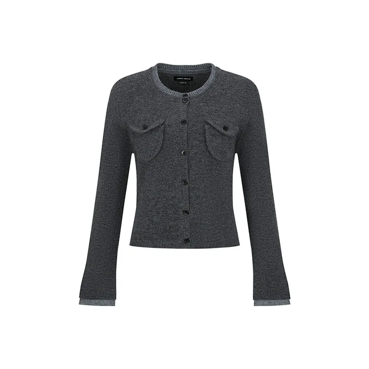 URBAN REVIVO Knitwear Women's Medium Gray-0