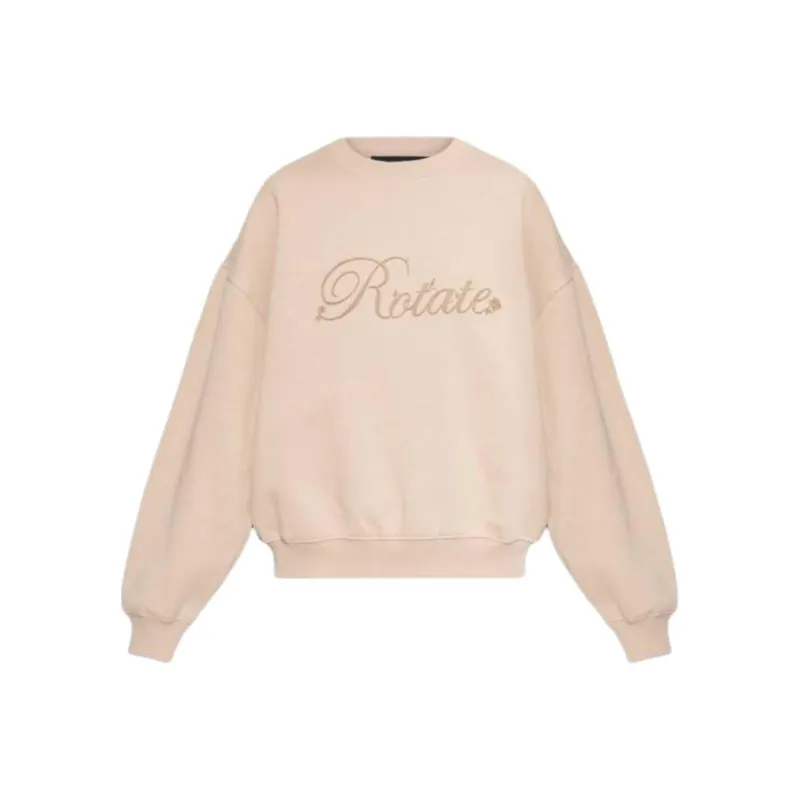 Rotate Signature Logo Oversized Sweater-0