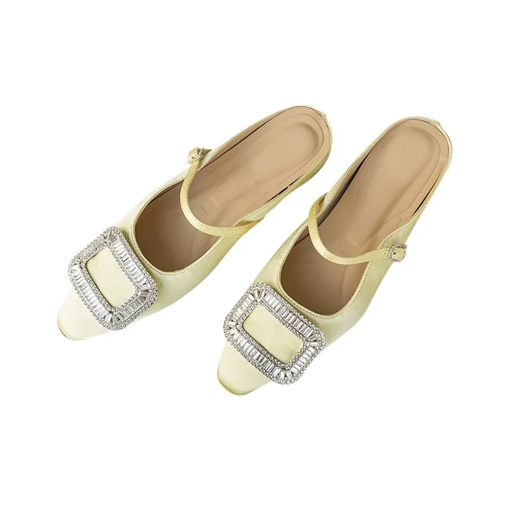 TADSW Rubber Sole Closed Toe Slippers Women's-13