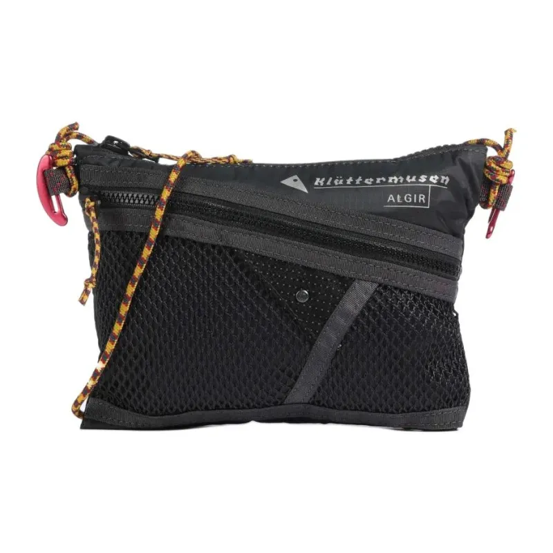 KLATTERMUSEN Polyamide Shoulder Bag Trumpets Unisex Black-0