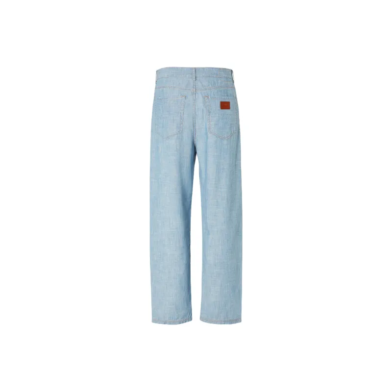 FENDI SS25 Jeans Men's Light Blue-1