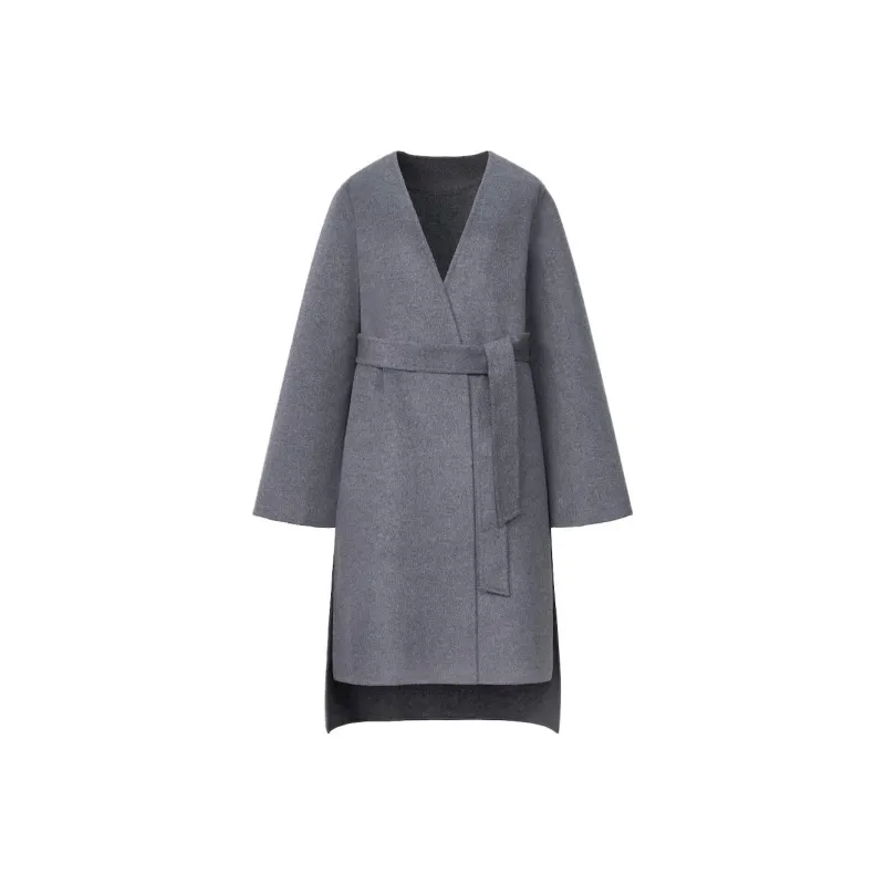 UNIQLO X Clare Waight Keller Co branded Collection Coats Women's Sky Gray-0