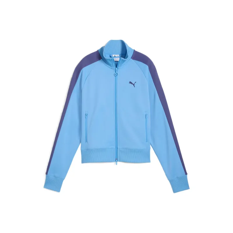 PUMA T7 Jacket Women's Team Light Blue-0