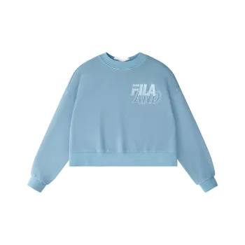 FILA FUSION Sweatshirt Women's Comfort Blue