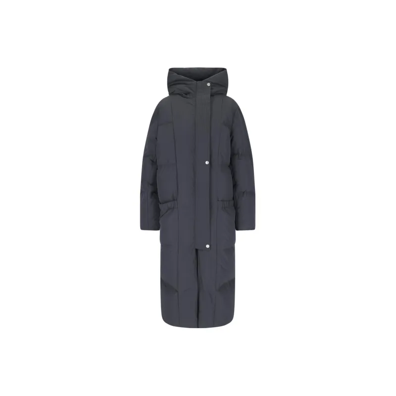 JIL SANDER Padded Hooded Coat-0