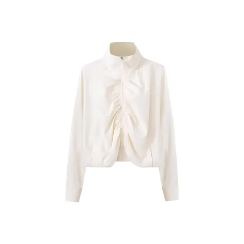 Self Who Jacket Women's White Apricot