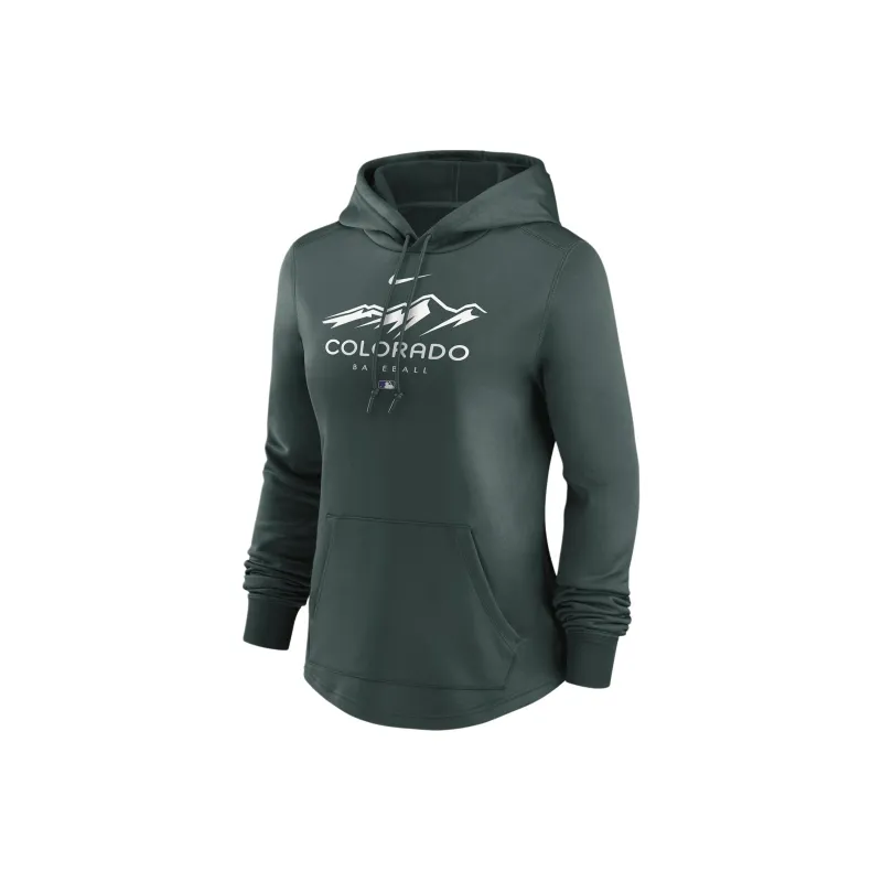 Nike Therma City Connect Pregame Sweatshirt Women's Hunter Green-0