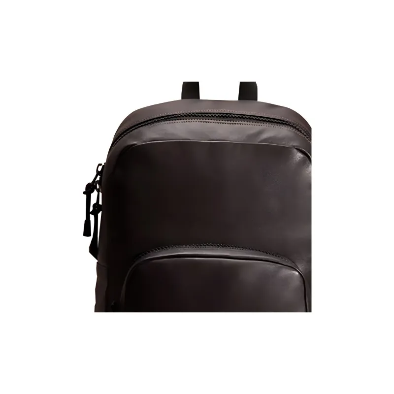 COACH Pacer Leather Backpack Large Size Men's Black-2
