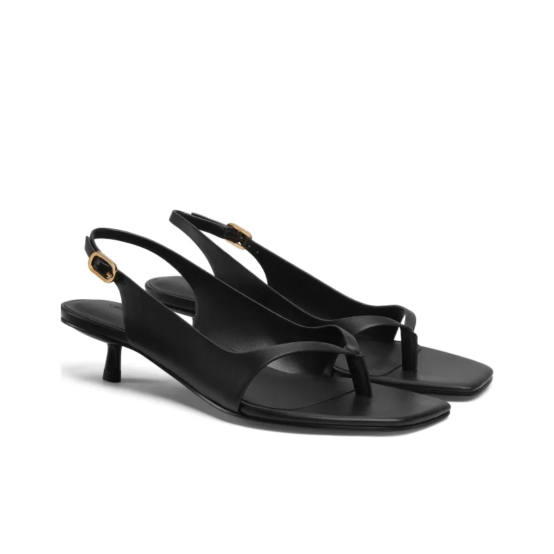 CHARLES&KEITH Small Ck One Strap Sandals 4cm Women's-4