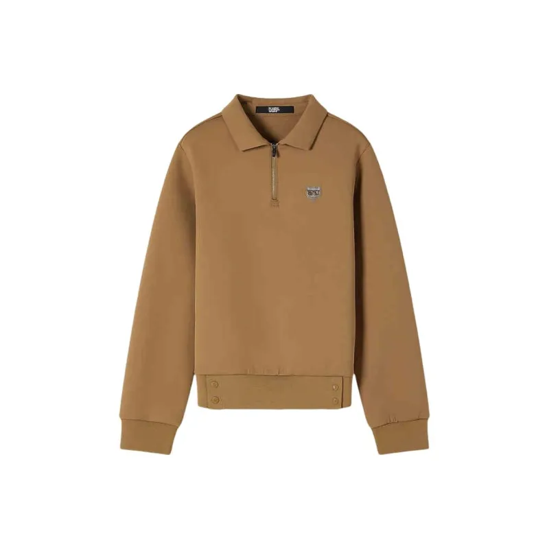 KARL LAGERFELD FW24 Sweatshirt Women's Camel-0
