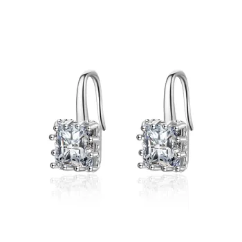 QIANFANGDAHUANGYE Zircon Earrings Women's