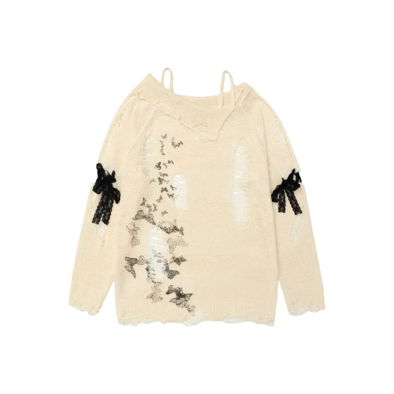 Vine Color Knitwear Unisex Apricot-0