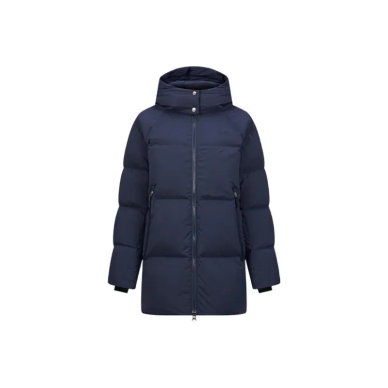 KSWISS FW24 Down Jacket Women's Swallow's Neck Blue-0
