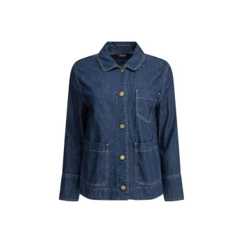 'S MAX MARA Giulietta Button Up Denim Jacket