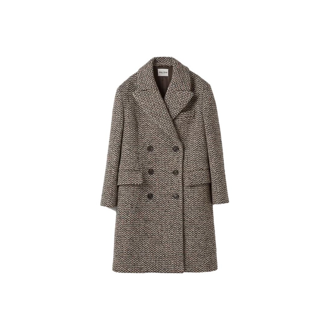 Miu Miu Brown Jackets Coats on Sale & Authentic - POIZON Miu Miu Brown Jackets Coats on Sale & Authentic - POIZON