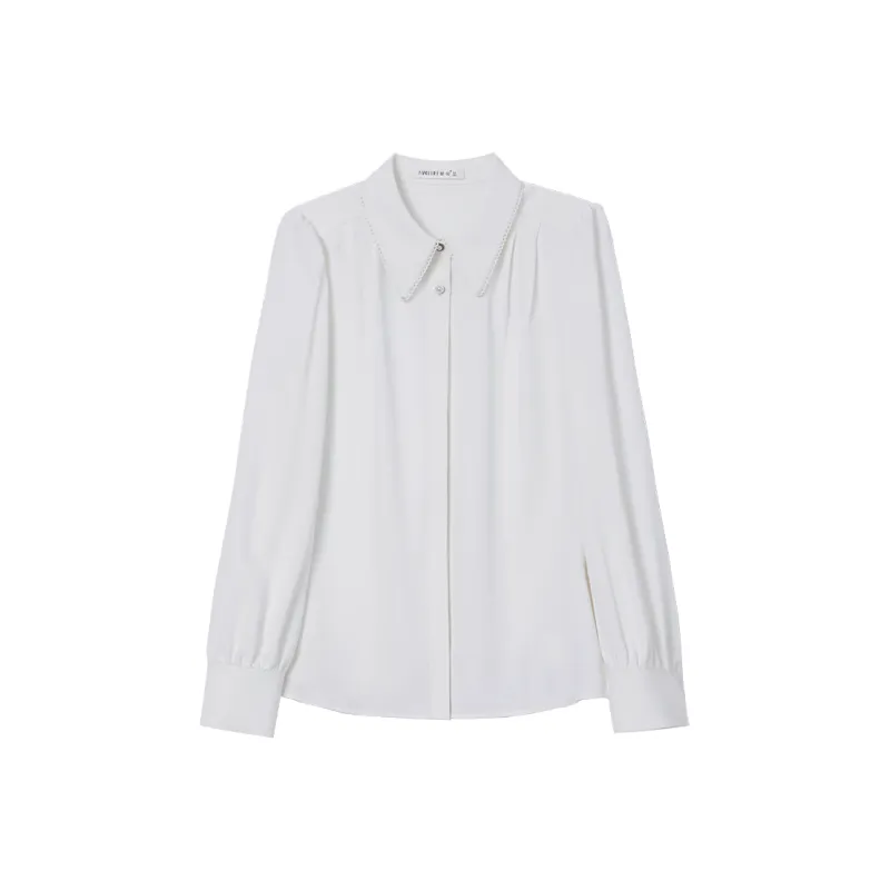 Mambe Shirts Women's White-0
