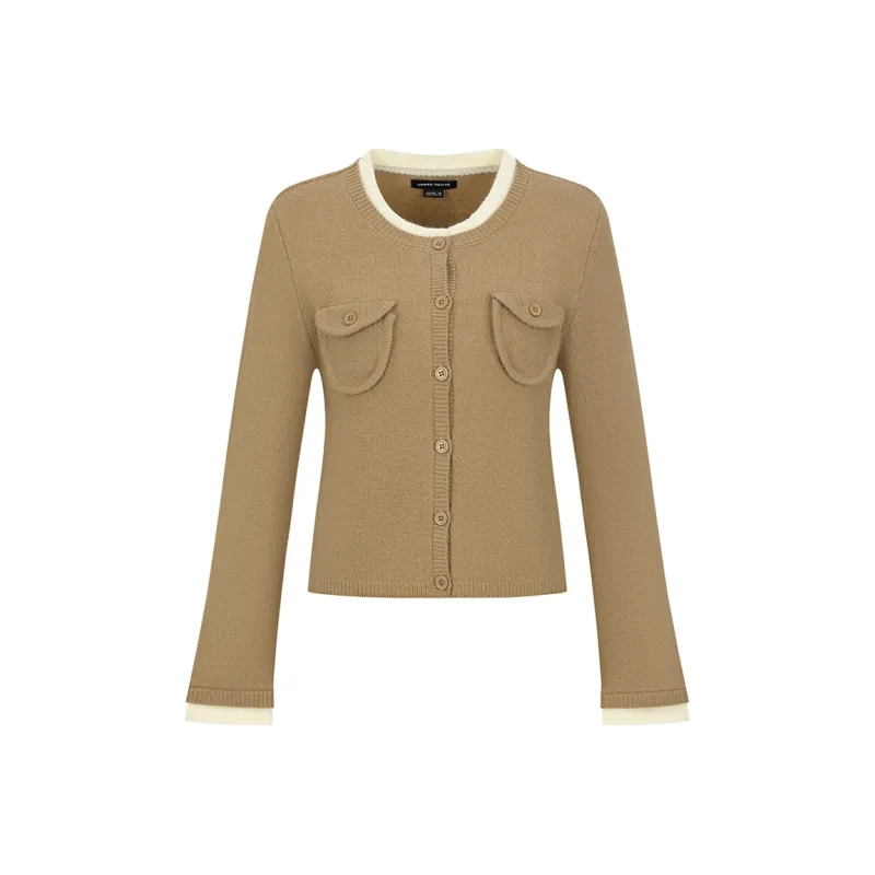 URBAN REVIVO Knitwear Women's Nude Apricot-0