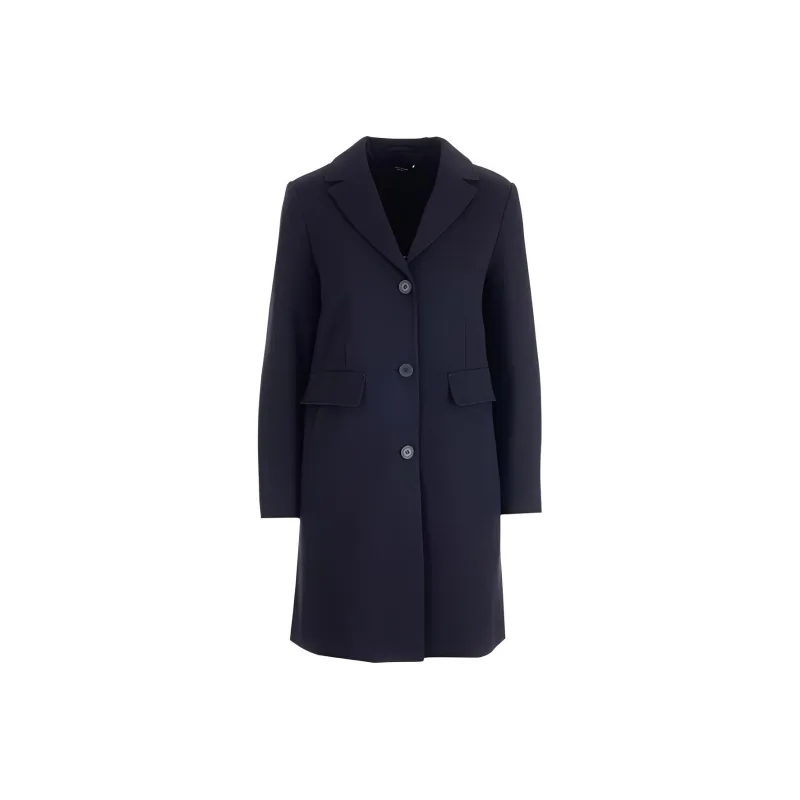 WEEKEND MaxMara Coats Women's Dark Blue-0