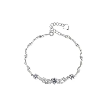 CHINA GOLD S 999 Fine Silver Pure Silver Bracelets Unisex