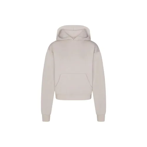 SKIMS COTTON FLEECE CLASSIC HOODIE Sweatshirt Women's STONE/Stone Color