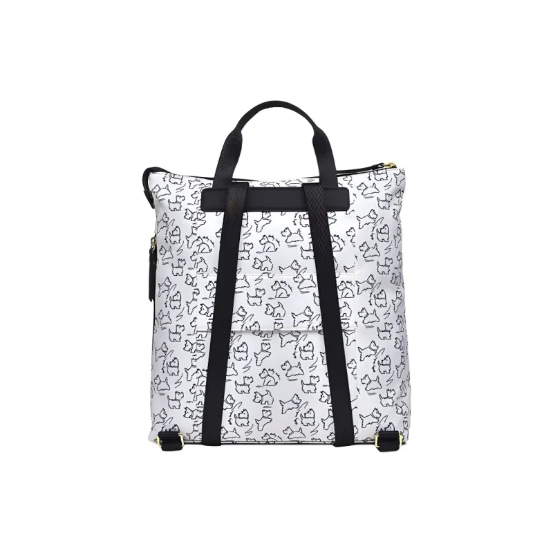 RADLEY Nylon Fabric Tote Bag Shopping Bag Handbag Shoulder Bag Large Size Unisex Gray-1