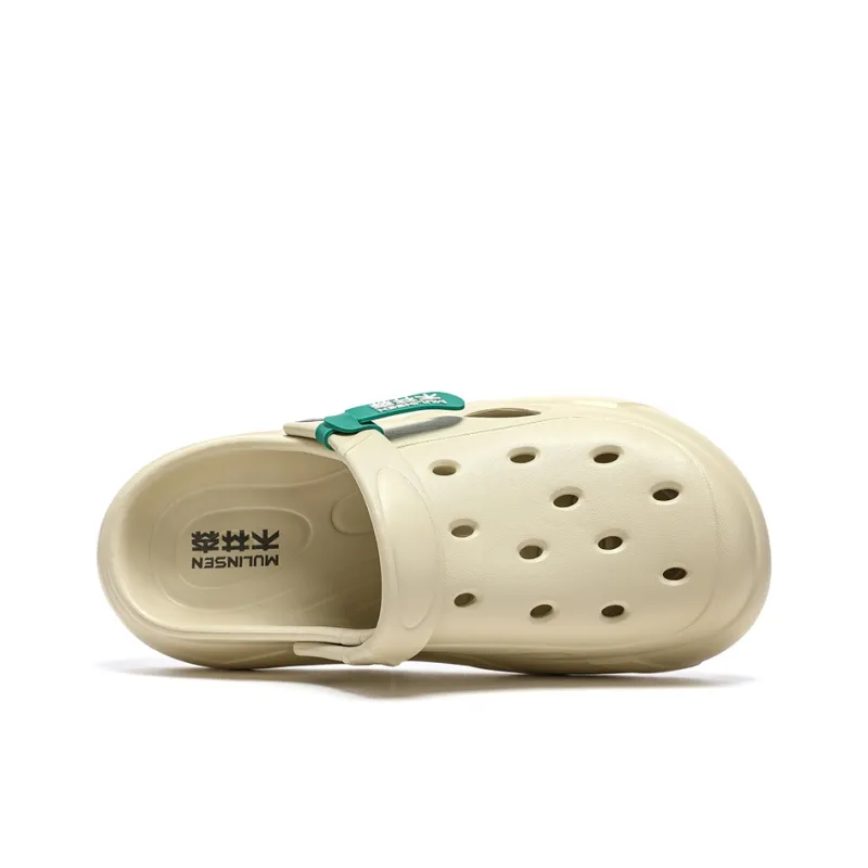 Mulinsen Summer Breathable, Fashion Trend Classic Casual Outdoor, Dual Purpose Slippers Clogs Men's-1