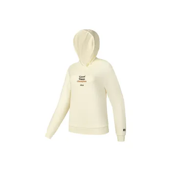 FILA Sweatshirt Women's Beige Yellow Sesame
