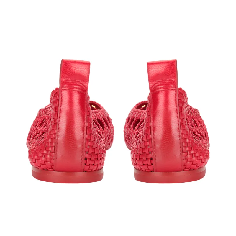 TORY BURCH Eleanor Women's Casual Shoes Women's Red-3