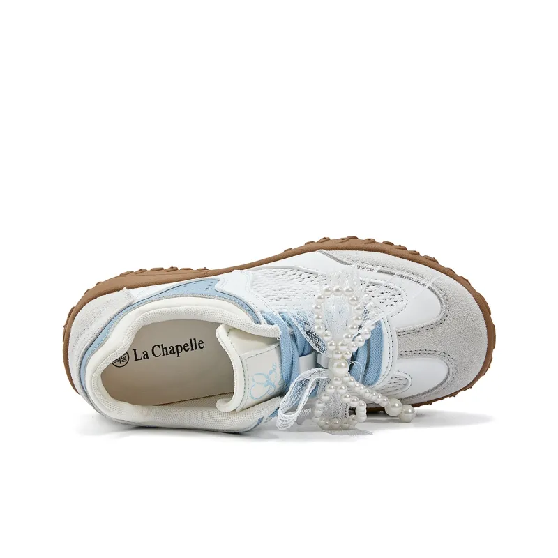 La Chapelle Cushioning, Slip Resistant, And Breathable Low Top Casual Shoes Women's Blue-5