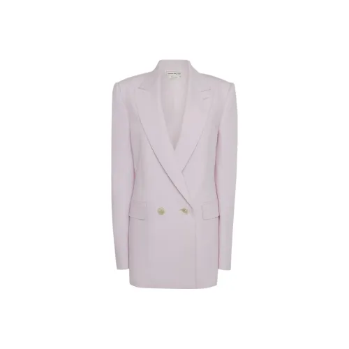Alexander McQueen Double-Breasted Tailored Blazer